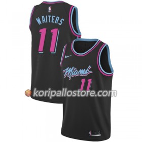 Miami Heat Dion Waiters 11 2018-19 Nike City Edition Musta Miesten Pelipaidat Swingman 